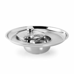 Five Star - Lẩu mâm inox 430 nắp kính ít nhôm
